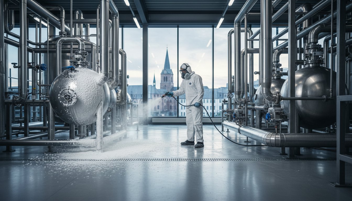 PUR Sprühschaum in Heilbronn: Effiziente Dämmtechnik für Industrie & Gewerbe