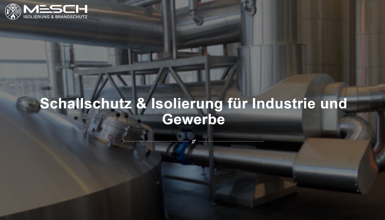 Isolierung Heilbronn - ↗️MESCH: ✔️Schallschutz, Isoliertechnik, Rohrdämmung, Kapselung